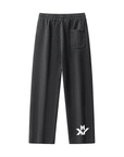 Frayed Enzyme Washed Fleece Sweatpants