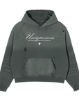 Frayed Boxy Hoodie