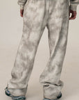 LIMITLESS” WASHED GREY SWEATPANTS