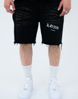BLACK WASHED SET – WHITE LOGO