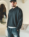Heavyweight Fleece Polo Sweatshirt