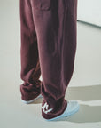 Frayed Enzyme Washed Fleece Sweatpants