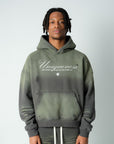 Frayed Boxy Hoodie