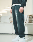 Vintage Washed Fleece Jogger Sweatpants
