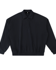 Heavyweight Fleece Polo Sweatshirt