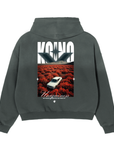 Frayed Boxy Hoodie