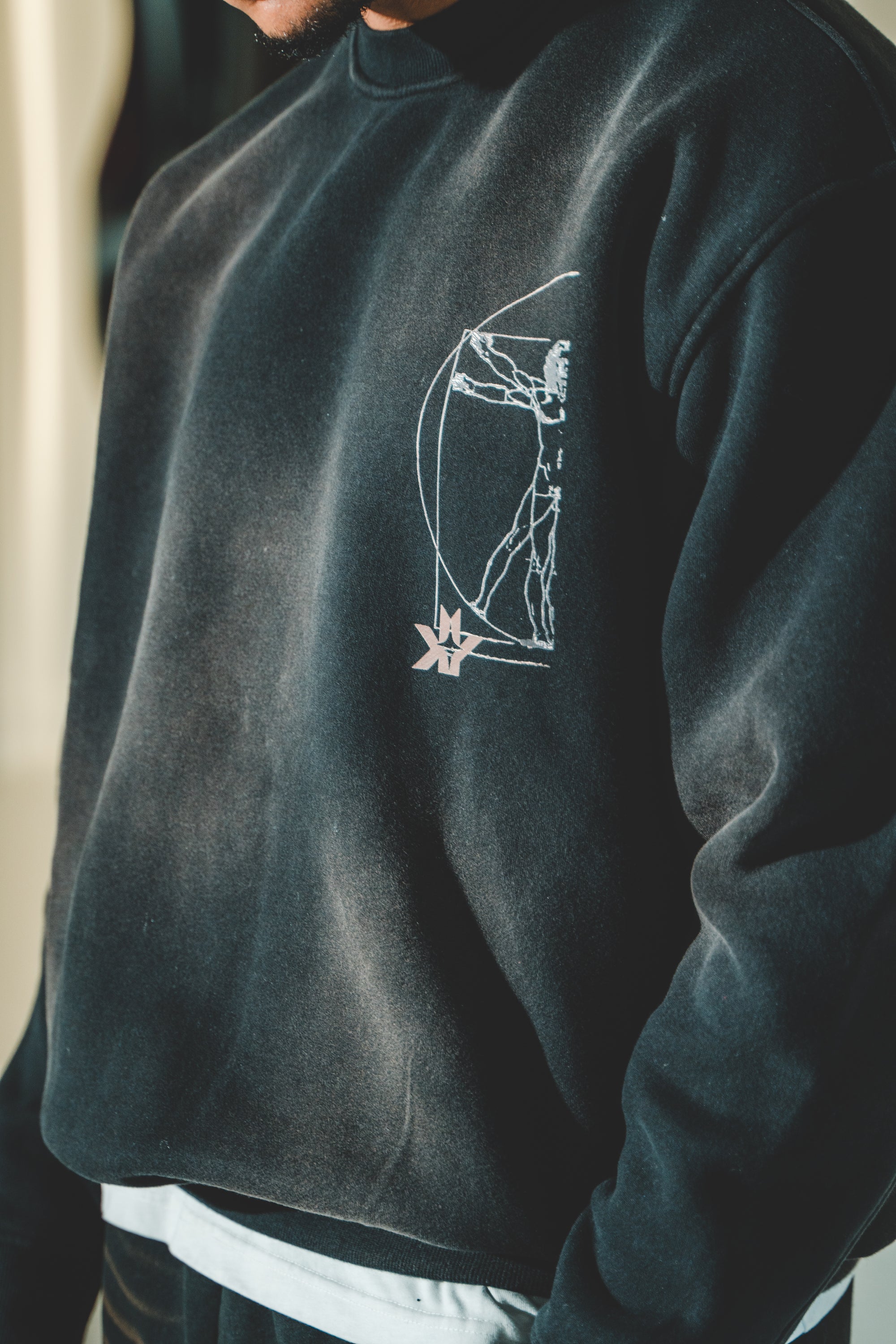 Sunfade Fleeced Sweatshirt