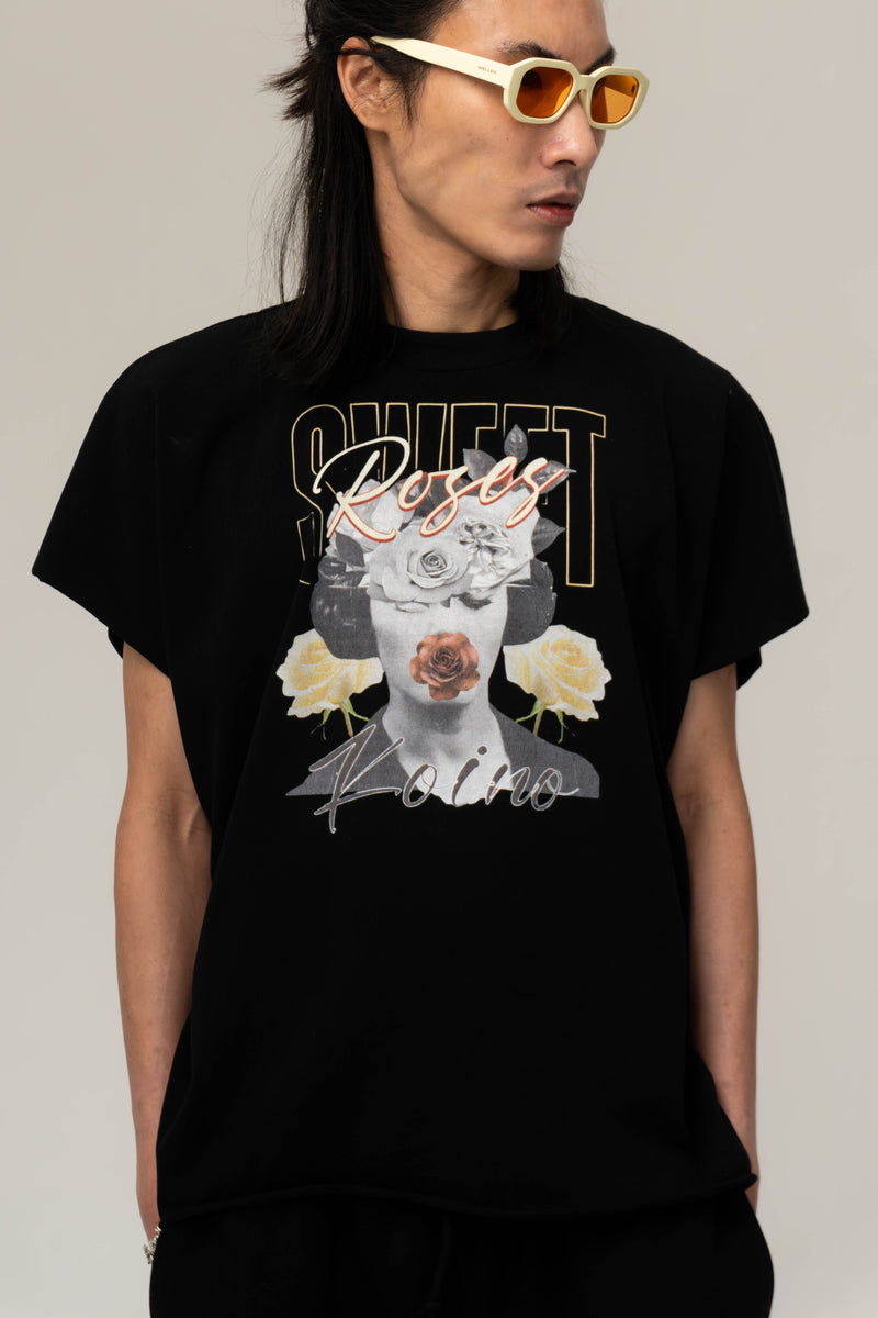 “SWEET ROSES” GRAPHIC TEE