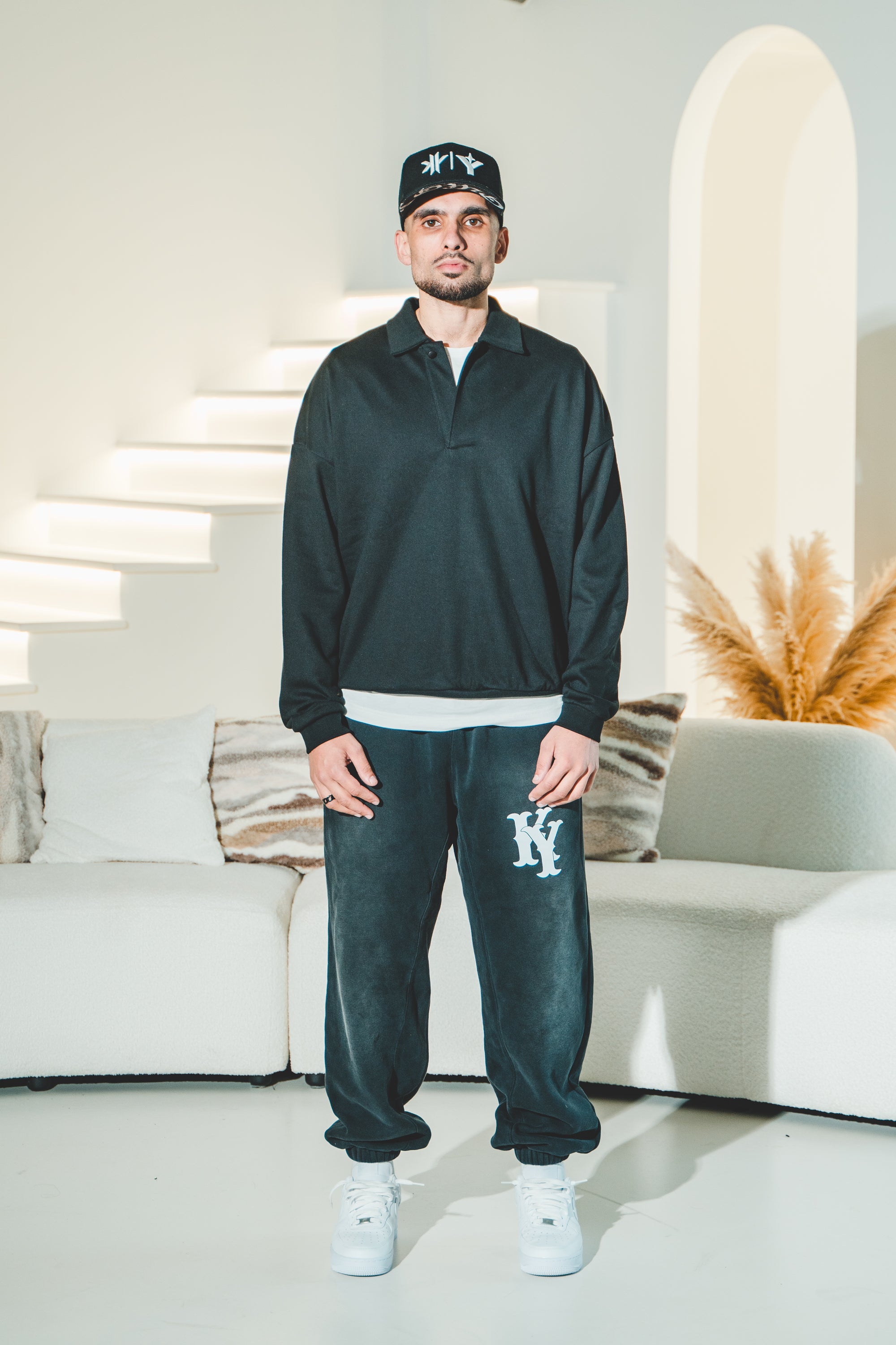 Vintage Washed Fleece Jogger Sweatpants