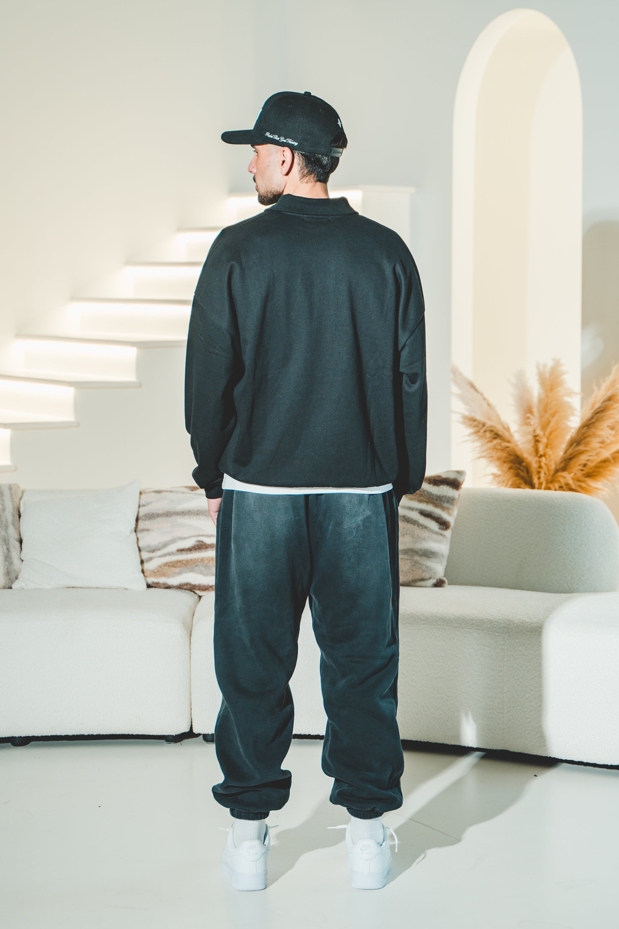 Vintage Washed Fleece Jogger Sweatpants