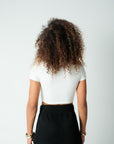 F*ck Poetry - Fitted Crop Tee
