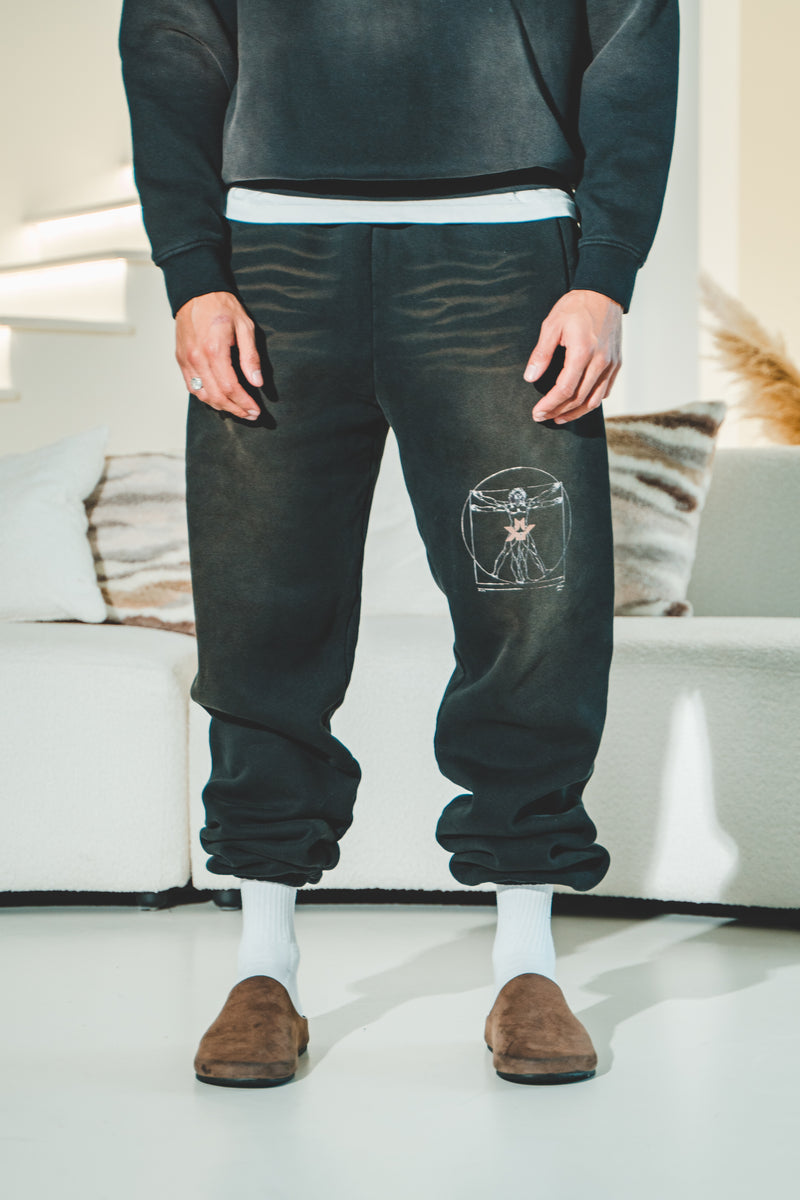 Sunfade Fleeced Sweatpants