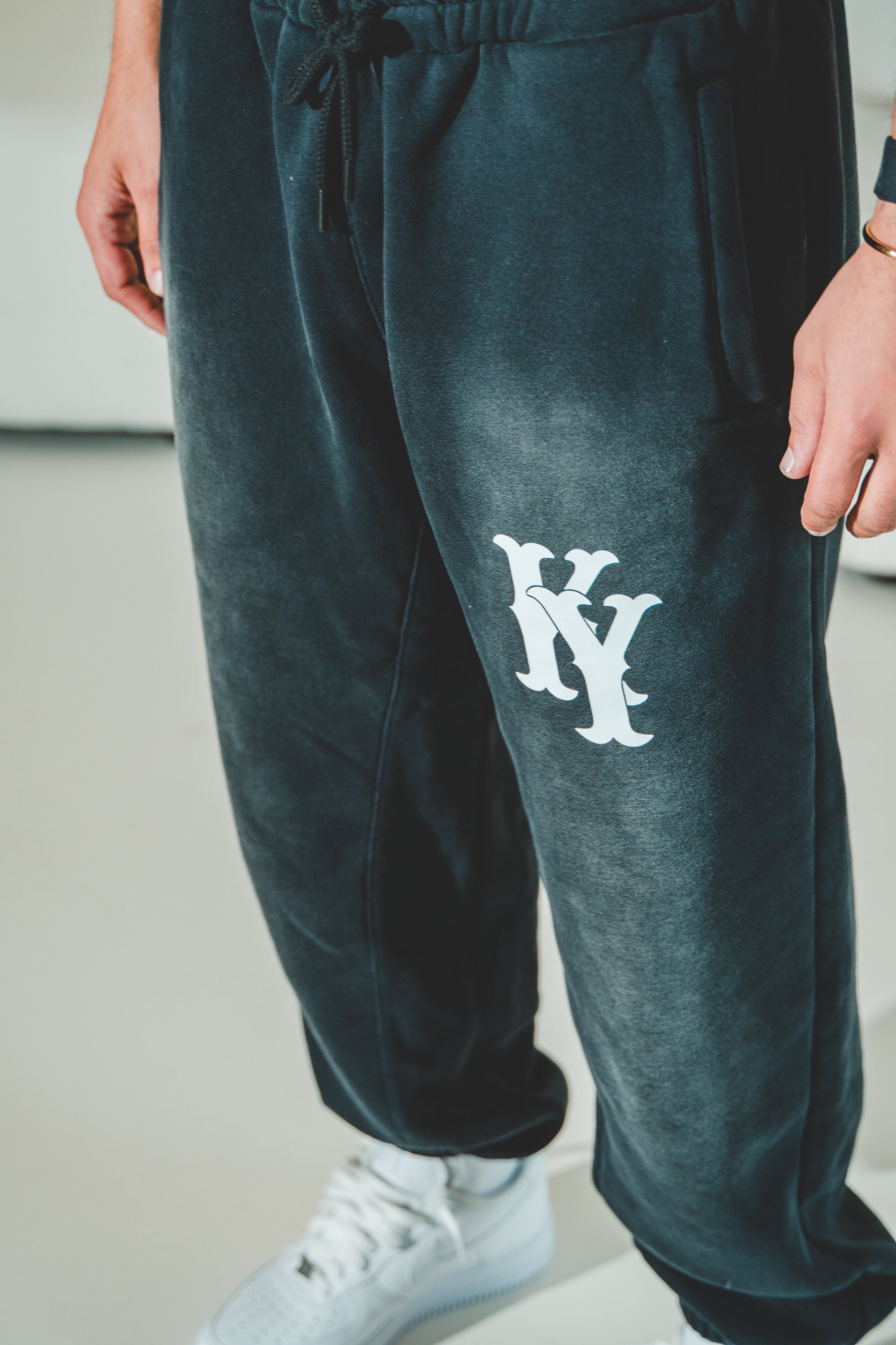 Vintage Washed Fleece Jogger Sweatpants